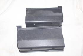 Nissan 7691012goo 86-97 Hardbody D21 Xcab Rear Bucket Seat Trim Panel Covers Pair Gray