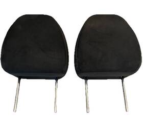 86400-4ba0a Nissan 2014-2020 Rogue Front Driver And Passenger Seat Headrest Pair Black Oem