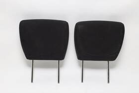 86400-6gc0a Nissan 370z 16-18 Head Rest Headrest Left/right Set Of 2 Black Cloth 86400-6g