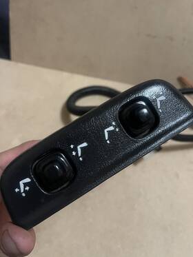 87066-32p06 Nissan 1990-1996 300zx Front Left Side Power Seat Adjust Conrol Switch Oem