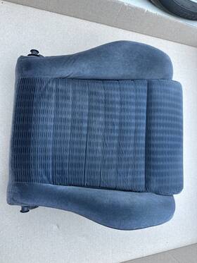 45p00 Nissan 87350 1993 300zx Front Seat Lower Frame With Cloth Skin Cushion Left Side Oem