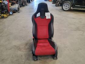 874506ga0d Nissan 15 16 17 18 19 20 370z Mint Nismo Front Left Seat Assy Red Cloth Oem