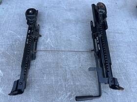 87551-44p00 Nissan 1992 300zx Front Manual Seat Lower Slide Track Rails Left Side Oem