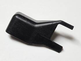 8755836u10 Nissan 1996-1999 Maxima Infiniti I30 Front Seat Track Cover - Black