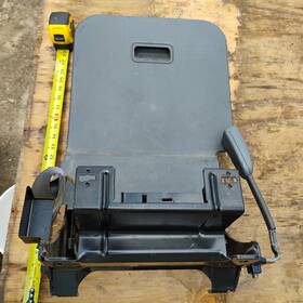 88050-9z510 Nissan 2000-2004 Frontier Extended Cab Rear Driver Left Jumper Seat - Gray Oem