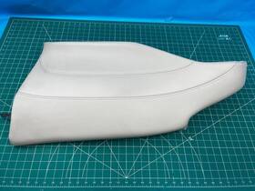 01561339680 Oem 2015-23 Alfa Romeo Giulia Rear Left Driver Side Seat Bolster Cushion White