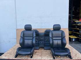 52107062792 Oem Bmw E63 M6 2006-2010 Coupe Front Rear Left Right Leather Seats Set Black