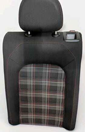 5gm-885-805-an-bbn Oem 2015-2021 Volkswagen Gti Rear Left Upper Seat Cushion 4dr
