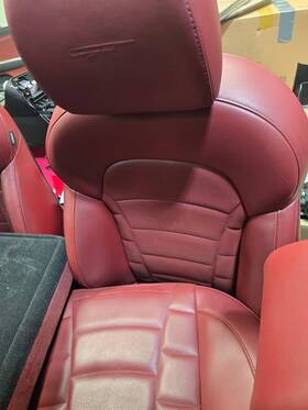 83305-j5140ccs Oem Kia Stinger 2022 Front Rear Left Right Seats With Door Panels Red Set