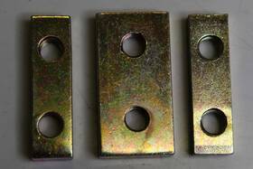964.521.701.00 Oem 90-98 Porsche 911 964 993 Set Of Seat Bolt Plates For One 96452170100