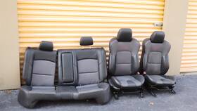 Br6e-63 Oem 2007-2009 Mazda Mazdaspeed 3 Ms3 Mz3 2-tone Hatchback Leather Seat Set