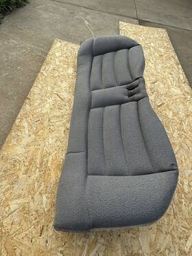 F4zb Oem Ford 94-98 Mustang Rear Lower Seat Bottom Grey Tweed