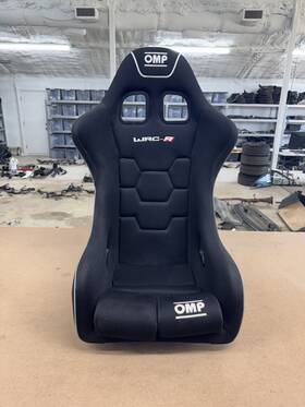 Ha0-0773-b01-071 Omp 24 Fia Wrc-r Racing Seat Black Fiberglass Gel Airtex Race Wrc Series Size Reg