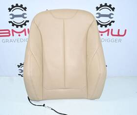52107328994 Original Factory Genuine Front Right Pass Side Upper Backseat Cushion Leather Beige Oem Bmw 428 435 13-18