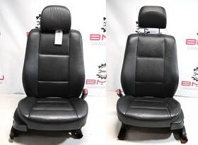 52108226268 Original Factory Genuine Front Right And Left Side Seats Assembly Electric Heat Oem Bmw E46 Black Sedan 82k