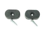 Osb8200 Restoparts Body Seat Back Stop Pair Oval Style