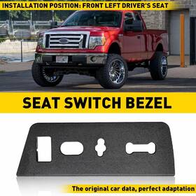 9l3z-14a706-na Oxilam For 09-14 Ford Left F150 Side Power Seat Switch Trim Bezel Panel 9l3z-14a706-na Oxilam For 09-14 Ford Left F150 Side Power Seat Switch Trim Bezel Panel