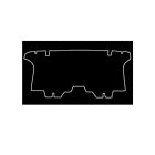P109 Mustangs Unlimited Behind Rear Seat Underlayment Cougar