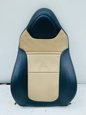 15855352 Pontiac 06-09 Saturn Sky Solstice Seat Back Upper Part Cover Tan/black Right Oem