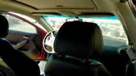206.gm2h07 Pontiac Passenger Right Seat Headrest Leather Fits 07 G6 283711