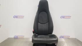 202-52227l Porsche 06 911 997 Carrera S Seat Front Left Driver Gray Leather Heated Memory