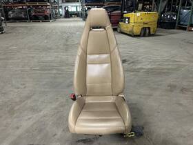 202-60235l Porsche 2014 Panamera Tan Leather Driver Left Side Front Seat 14 Way Power