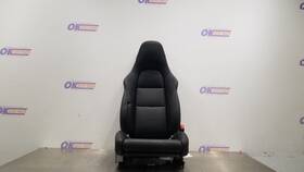 202-60905r Porsche 15 Cayman S Memory Heat Cool Seat Front Right Passenger Black Leather