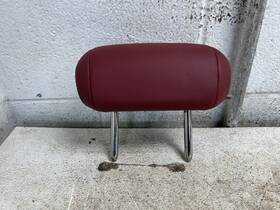 206.po1m23 Porsche 2023 Macan Center Rear Headrest Red Leather Oem