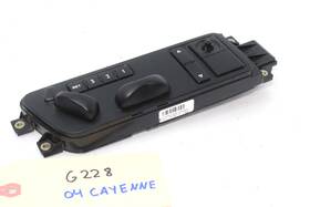 7l5941435 Porsche 03-10 Cayenne Right Front Passenger Seat Memory Control Switch G228