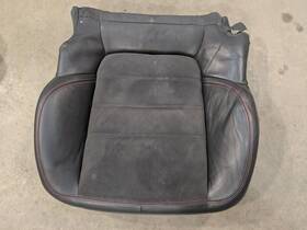 7p5881375bt Porsche Gts Red Stitch Black Alcantara 2011-2018 Cayenne Front Left Seat Bottom
