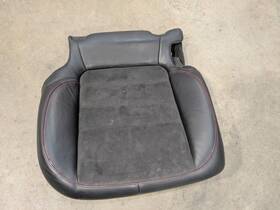 7p5885376 Porsche Gts Red Stitch Black Alcantara 2011-2018 Cayenne Rear Right Seat Bottom