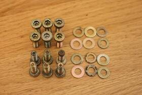 900-119-030-02 Porsche 911 964 968 944 Turbo S2 Seat Installation Hardware Set 12 Allen Bolts