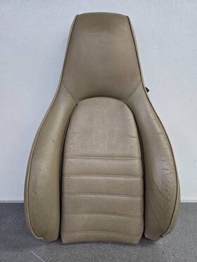 911521001xx Porsche Nice Used Original Recaro 911 912e White Drivers Bucket Seat Back #5