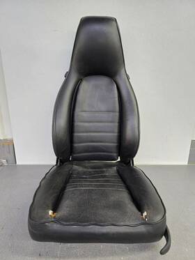 92852100100 Porsche Used Original Genuine Recaro 911 944 928 Drivers Black Bucket Seat #29