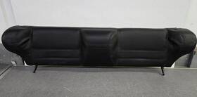 Porsche 94455204504 Nice Used Original Genuine 924s 944 Black Vinyl Rear Seat Back #9