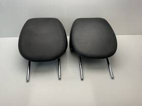 95552181705sxl Porsche 05-10 Cayenne 955 957 Front Left Driver Right Seat Headrest Set2 Black