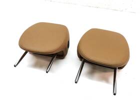 95552181705sxn Porsche 2005-2010 Cayenne 955 957 Front Left And Right Seat Headrest Set Beige