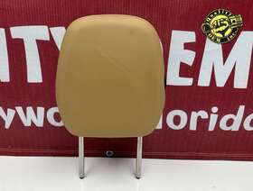 95852190120 Porsche 2011-2018 Cayenne Front Left Driver Seat Headrest Beige Oem