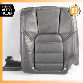 95852280745 Porsche 11-18 Cayenne 958 Turbo Rear Left Side Top Upper Seat Cushion Black Oem