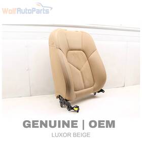 95b881806 Porsche 2015-2024 Macan - Front Right Upper Backrest Seat Assembly Alcantara