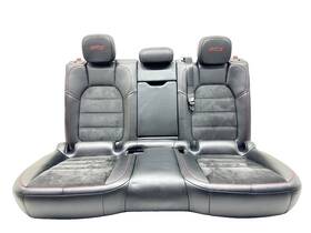 Porsche 95bhis00000 15-18 Macan Gts 95b Rear Seat Assembly Black Alcantara Red Stitch Oem