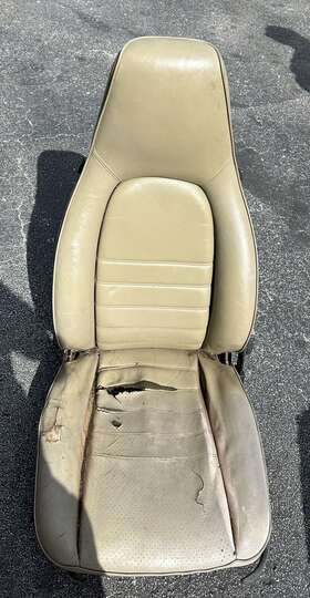 96452100309 Porsche 911 964 944 968 Recaro Leather Manual Front Seat Oem Right Side 96452100309 Porsche 911 964 944 968 Recaro Leather Manual Front Seat Oem Right Side