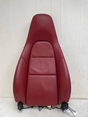 991-521-581-01 Porsche 2013-2014 Boxster Front Right Upper Cushion Leather Seat Carrera Red Oem