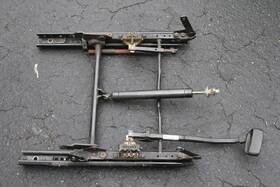 996.521.691.01 Porsche 996 911 986 Boxster Left Driver Manual Seat Sliding Rails Tracks Bx