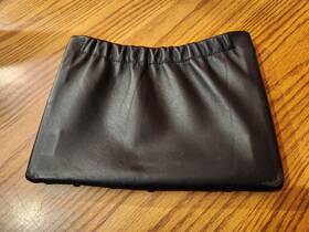996521313018yr Porsche 97-04 996 986 Boxster Rear Seat Storage Bag Pouch Trim Leather - Black