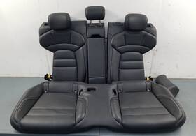 9j1971392 Porsche 2020 Taycan Turbo S Black Leather Heated Rear Seat #1618 S5