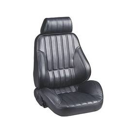80-1000-51l Procar Scat Seat Rally 1000 Bolstered Reclining Left Side Vinyl Black Each