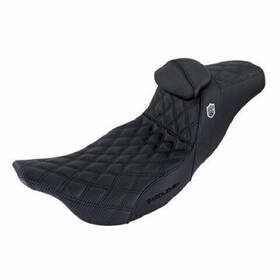 Sc80807dbrt Prp Seats Saddlemen Seat Pro Series Sdc Perf. Backrest Full Lattice Stitch/lumbar Gripper