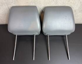 1bn731dvaa Ram 2002-2008 Dodge 1500 Rh Right Lh Left Front Headrest Set Leather Gray Oem