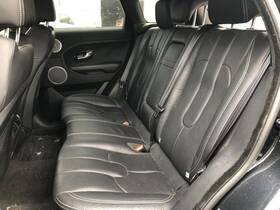 215.rv1e12 Range Rover 2012-2015 Evoque Rear Back Seat Bench Black Leather 869812
